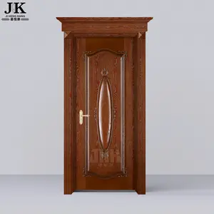 JHK Wood Door Rubber Solid Wooden Door Frame