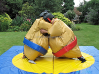 Costume de sumo de ville de fête boxe gonflable costumes de lutte de sumo jeu gonflable avec la taille différente