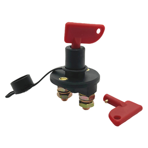 Batteria scollegare due fori <span class=keywords><strong>24V</strong></span> isolatore di potenza tagliato fuori Kill Switch + 2 chiavi rimovibili per Marine ATV/veicolo Boat Truck Van - Product Image 2
