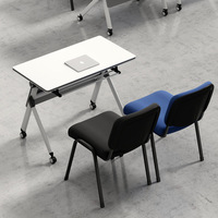 Chaise de formation avec tablette d'écriture, empilable, pour séminaires, conférences, réunions, hôtels, bureaux, écoles, salles d'accueil