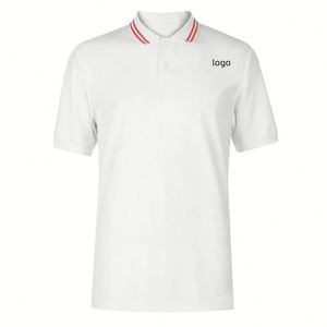Vente en gros de chemises décontractées de haute qualité 100% coton avec logo personnalisé, respirantes, à manches courtes et col rabattu, unisexe, nouvelle mode - Product Image 1
