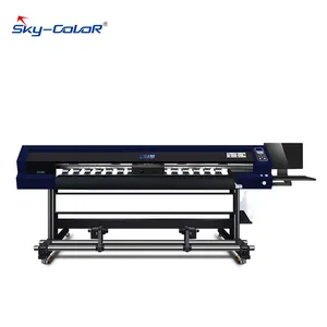 Skycolor H1-UV RTR 1.8M Tinta Putih, Format Lebar 6 Kaki LED UV Printer Inkjet