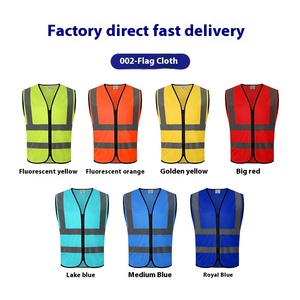 Tùy chỉnh phản quang an toàn Áo ghi lê giao thông vệ sinh môi trường công nhân huỳnh quang Polyester Áo khoác biểu tượng tùy chỉnh Chauffeur - Product Image 3