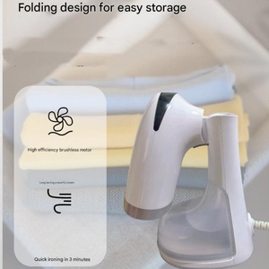 Défroisseur Vapeur Portable Pliable Haute Puissance 1600W - Fer à Repasser de Voyage avec Réservoir d'Eau Amovible de 0,3L pour la Maison et les Voyages - Product Image 5