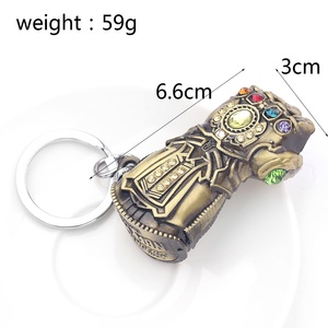 Portachiavi Apribottiglie in Lega di Zinco con Guanto dell'Infinito di <span class=keywords><strong>Thanos</strong></span>, Gadget Cinematografico Marvel, Ciondolo Regalo, Bestseller Transfrontaliero - Product Image 6