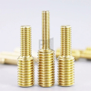 Adaptador de rosca de doble cabezal de transferencia <span class=keywords><strong>sin</strong></span> <span class=keywords><strong>fin</strong></span> M3 M4 M5 M6 M8 M10, conversión macho-macho, <span class=keywords><strong>perno</strong></span> de ajuste para ordenador - Product Image 1