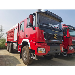Camión <span class=keywords><strong>de</strong></span> <span class=keywords><strong>Bomberos</strong></span> <span class=keywords><strong>de</strong></span> espuma resistente Shacman 10m3 Nuevo combustible diésel Fire Tender 6x6 Rueda motriz Nuevo vehículo <span class=keywords><strong>de</strong></span> rescate <span class=keywords><strong>de</strong></span> incendios forestales - Product Image 5