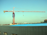 Grue à tour QTZ40 4 tonnes, longueur de flèche 48m, grande grue de construction, prix