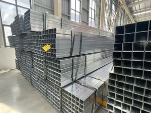 Tubes carrés soudés en <span class=keywords><strong>acier</strong></span> non allié galvanisé à chaud, profilés carrés <span class=keywords><strong>40x40</strong></span> 100x100mm, norme ASTM - Product Image 4