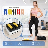Sistem Pembuatan Orthotics Kustom VELORA, Pemindai Tekanan Kaki, Analisis Postur, Kios Kustomisasi Insole, AI Canggih