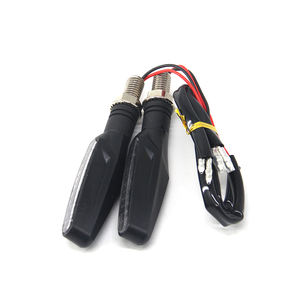 Autodragons ABS 12V universel moto 12LED <span class=keywords><strong>clignotant</strong></span> <span class=keywords><strong>dynamique</strong></span> jaune coulant feu arrière clignotants IP67 - Product Image 3