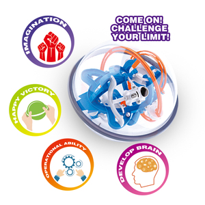 Laberinto de bolas <span class=keywords><strong>en</strong></span> 3D para niños, juego de laberinto con 80 obstáculos difíciles, rompecabezas de bola laberinto, <span class=keywords><strong>juegos</strong></span> educativos, pelota mágica - Product Image 4
