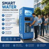 400GDP 800GDP Osmose inverse Vente à chaud Distributeur automatique d'eau purifiée et d'eau froide en libre-service à pièces