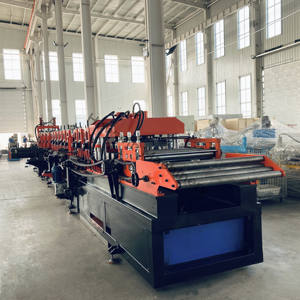 เครื่องม้วนเส้นใยม้วนแบบอัตโนมัติ C Channel และ Z Purlin แบบม้วนเย็นส่วนประกอบหลักตลับลูกปืนมอเตอร์ Plc - Product Image 6