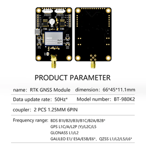 Beitian UM980 BT-980K2 Beitian UM980 RTK บอร์ด GNSS ความถี่เต็มรูปแบบแบบดิฟเฟอเรนเชียลสี่ดาวความแม่นยำสูง GPS สำหรับการขับขี่อัตโนมัติ - Product Image 5