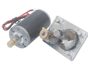 24V <strong>DC</strong> Brush <strong>Motor</strong> 8mm Shaft 5840-31ZY 70Kg.cm <strong>12V</strong>/24V 470 RPM Worm Gear Reducer for Home Appliance Boat &amp; Fan - Product Image 3