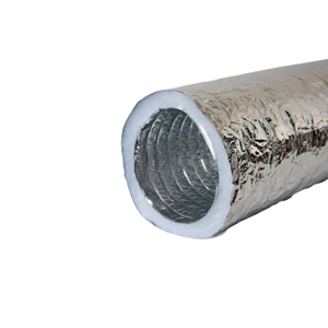 Conduit flexible en aluminium résistant à l'eau avec isolation en polyester de 25 mm pour applications de climatisation - Product Image 6