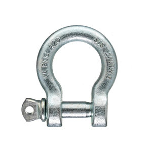 Carcano S47 Grilletes omega de acero galvanizado en caliente con pasador, 5-39mm (10 uds) - Product Image 1