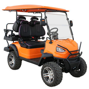 2023 New Gas Điện Golf Xe Đẩy 2 4 6 Chỗ Ngồi 300cc Nâng Ra Đường Săn Bắn Màu Đen Golf Giỏ Hàng - Product Image 1