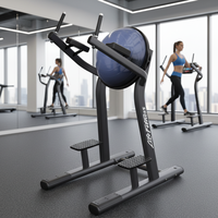 Machine de levage de jambes, entraînement de force Commercial, barres parallèles abdominales verticales