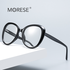 Morese แว่นตาโฟโตโครมิกสำหรับผู้หญิง TR 90ของ <span class=keywords><strong>P2013</strong></span>แว่นตากันแสงสีฟ้ากรอบใหญ่สไตล์แฟชั่น - Product Image 2