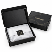 Boîte d'expédition en carton ondulé personnalisée, écologique et réutilisable pour parfums et lingerie, boîte d'avion haute résistance avec papier de calque
