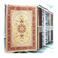 Tapis de sol turcs modernes vintage de luxe sur mesure pour chambre à coucher, lavables, tapis de zone