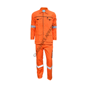 Combinaison de travail unisexe respirante haute visibilité pour usage industriel Uniforme de construction et d'électricien en polyester - Product Image 1
