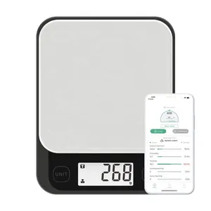 YY115 Alimentaire Numérique Smart App Nutrition Apport Calculer Calorie protéine En Acier Inoxydable <span class=keywords><strong>cuisine</strong></span> balances numériques - Product Image 1