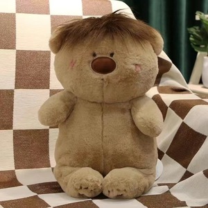 New Style Cute Changeable Hairstyle Piggy Plush <b>Toy</b> Funny Big Nose Pig <b>Stuffed</b> Animal Doll Gift <b>for</b> Children Girl - Product Image 2