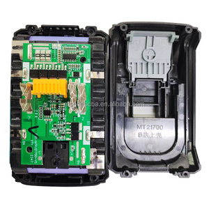 Contenitore per batterie 21700 con BMS, scheda di protezione batteria al litio 5S 21V 9A 20A per utensili elettrici <span class=keywords><strong>MAK</strong></span>/MKT - Product Image 2