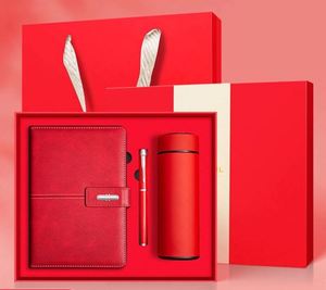 Promo Wholesale Business Luxury Customizable PU Leather A5 <b>Notebook</b> Logo Corporate Gift <b>Set</b> With Pen, Thermal Mug - Product Image 4