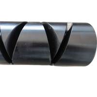 Tambour rainuré en bakélite de 280 mm pour machine à enrouler le textile, état neuf et d'occasion