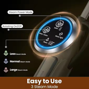 3-in-1 Handheld Steam <b>Mop</b> for Household & Car Electric Multi-Surface Cleaning System with 30s Fast Heating for Hardwood/Tile - Product Image 4