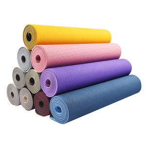 Tapis de yoga et de fitness en TPE écologique Crosste Offre Spéciale options d'épaisseur 4mm 6mm 8mm à prix abordable - Product Image 1