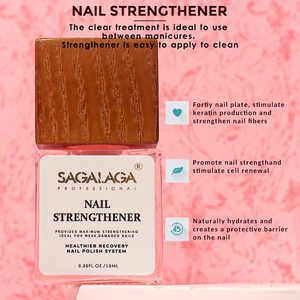 Traitement durcisseur et fortifiant pour ongles à séchage à l'air, enrichi en calcium pour le soin des ongles, améliore la brillance et la résistance des ongles - Product Image 5