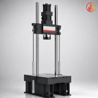 Machine d'essai de fatigue électro-hydraulique 100-250 KN, testeur universel dynamique et statique 50 Hz à deux colonnes pour métaux