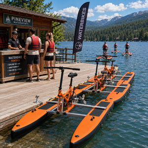 <span class=keywords><strong>Bicicleta</strong></span> Acuática Comercial de Pedales para Alquiler en Resorts y Parques Acuáticos - Product Image 4