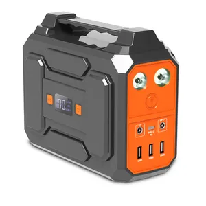 Hand Crank Portable Generator 167wh Lithium Battery Power Bank Multi USB Output Power Station Home Use Outdoor Emergency Power