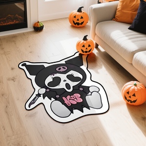sanrio <strong>Rugs</strong> Custom Anime Irregular Printed Carpet <strong>Kitty</strong> <strong>Rug</strong> Cartoon Bedroom Doormat Die-cutting Precise Cutting Area <strong>Rug</strong> - Product Image 5