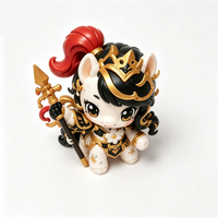 Figurine de Cheval Guerrier en PVC Personnalisable et Amusante, Boîte Mystère 9cm, Jouet Promotionnel, Figurine de Collection Designer, Cadeau, Jouet d'Art, Collections