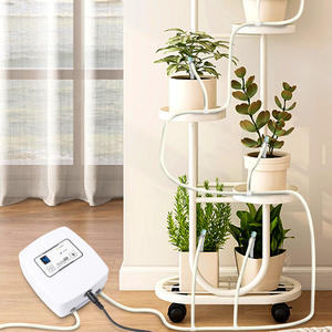 Sistema de Riego por Goteo con Control WiFi, Riego Automático Programado para Plantas en Maceta de Balcón, Blanco, Uso en Exteriores - Product Image 1