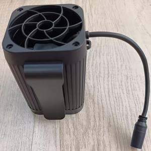 מאוורר מותניים סופר חזק 9V <span class=keywords><strong>7V</strong></span> 5V USB עם בקרת מתג, נייד, מיני, קטן, עם קליפס - Product Image 4