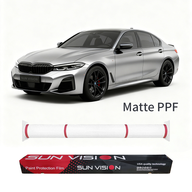 High Quality Matte PPF 7.5mil Strong Adhesive Self Healing 1.52x15m 10 Years Warranty Tpu Ppf Film