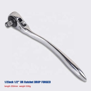 Mango de <span class=keywords><strong>Llave</strong></span> de trinquete potente de buena calidad, cabeza cuadrada de 1/2 pulgadas, trinquete trasero de <span class=keywords><strong>doble</strong></span> cabeza - Product Image 1