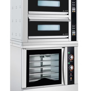 Electric Deck Bakery Oven with Proofer for Cake Bread Pizza Baking CE Certified Overheat Protection - Product Image 1