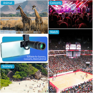 22x ống kính tele cho điện thoại thông minh vật liệu cao su bền với phổ Clip uncharged điện thoại ảnh & video phụ kiện - Product Image 5