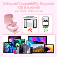Souris sans fil intelligente mini télécommande pour téléphone, PC, TikTok, vidéo, caméra, musique, médias sociaux, présentation – Approvisionnement direct usine
