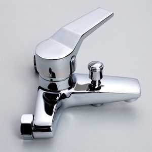 Tenglida Dual Handle Brass Bathtub Faucet 4mm Ceramic Valve Core Rain Temperature <b>Control</b> <b>Shower</b> Mixer Tap - Product Image 5