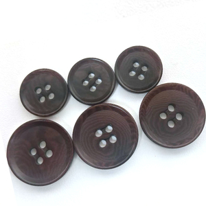 Thiết kế mới cao cấp nút trái cây ngà thân thiện với môi trường, nút áo len bốn lỗ - Product Image 4